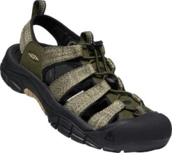'Keen Outdoor' Men's Newport H2 Sandal - Forest Night / Black -Outdoor Clothing Store 1022250 FLR large 1024x1024@2x