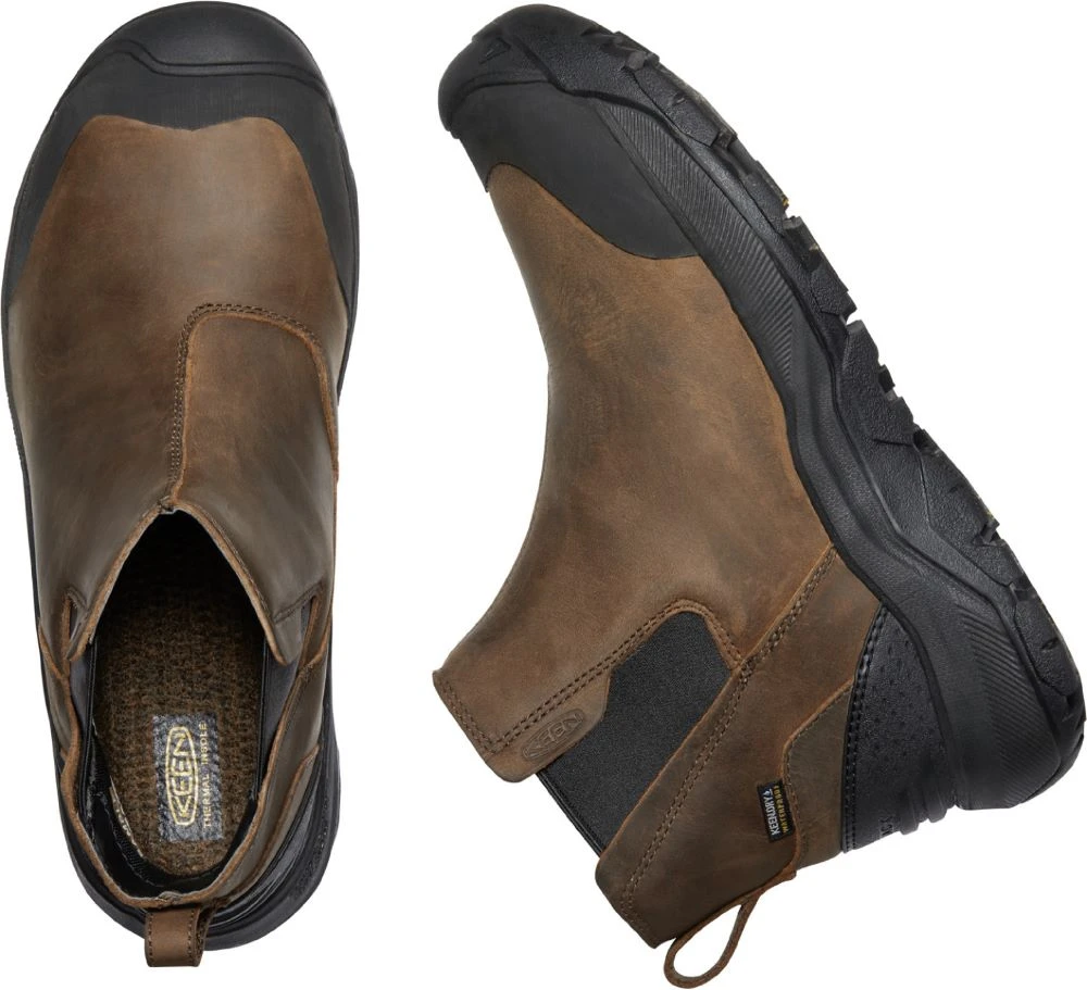 'Keen Outdoor' Men's Revel IV Chelsea Insulated WP Boot - Canteen / Black 4 'Keen Outdoor' Men's Revel IV Chelsea Insulated WP Boot - Canteen / Black - Image 2