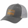 'Carhartt' Canvas Mesh Back Quality Graphic Cap - Charcoal -Outdoor Clothing Store 104723 CHR MS21 1024x1024@2x