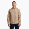 'Kuhl' Men's BURR™ Jacket - Khaki -Outdoor Clothing Store 1052 burr jacket sand dune front 1024x1024@2x