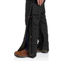 'Carhartt' Men's Loose Fit Firm Duck Insulated Biberall-Level 4 Extreme Warmth Rating - Black 12 'Carhartt' Men's Loose Fit Firm Duck Insulated Biberall-Level 4 Extreme Warmth Rating - Black -Outdoor Clothing Store 105470 BLK FI01 MF22 b 1024x1024@2x