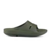 'OOFOS' Unisex OOahh Slide Sandal - Forest Green -Outdoor Clothing Store 1100FORGREEN shot1 1024x1024@2x