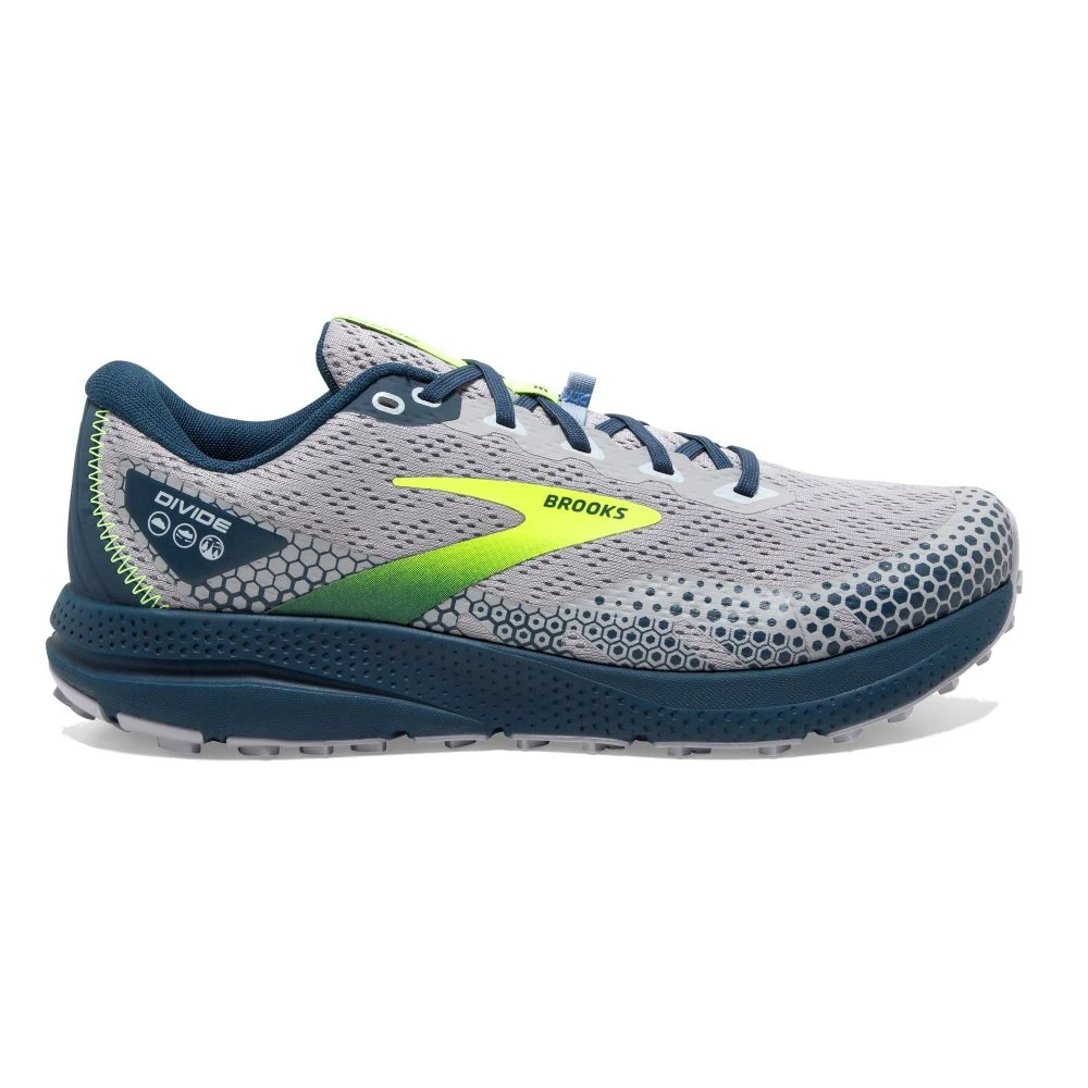 'Brooks' Men's Divide 3 - Alloy / Titan / Nightlife 3 'Brooks' Men's Divide 3 - Alloy / Titan / Nightlife