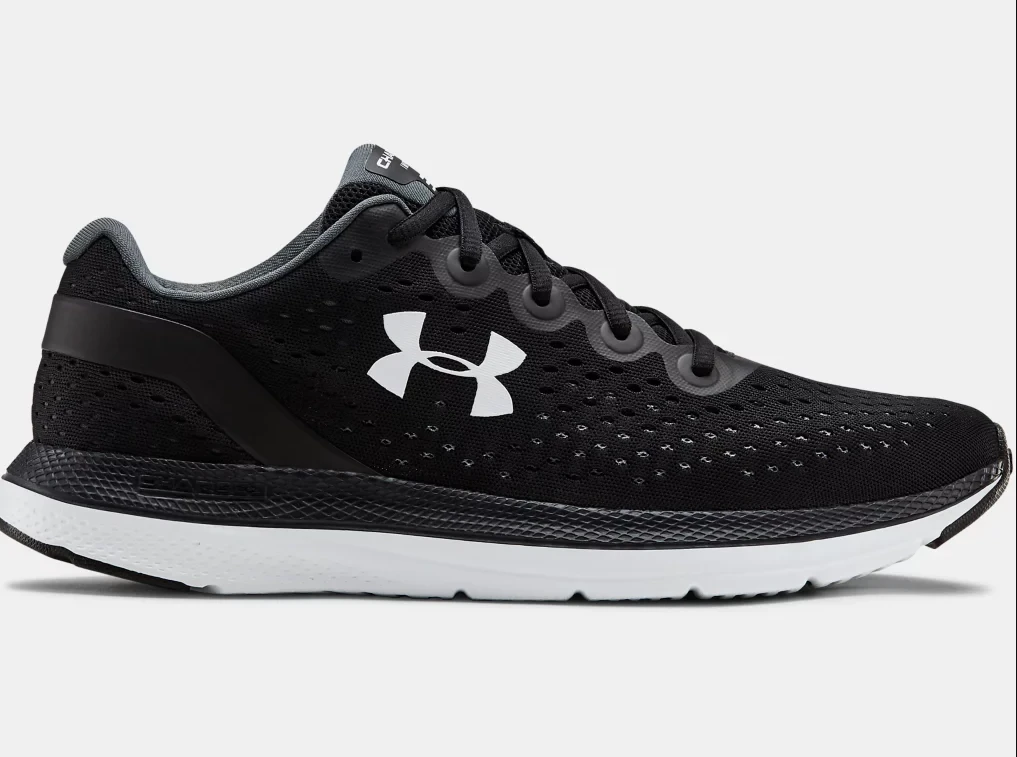 'Under Armour' Men's Charged Impulse - Black / White 3 'Under Armour' Men's Charged Impulse - Black / White
