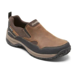 'Dunham' Men's Cloud Plus WP Slip On - Brown Leather -Outdoor Clothing Store CI6375 MAIN S 1024x1024@2x