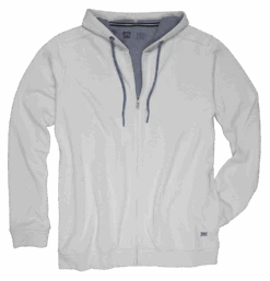 'Dakota Grizzly' Men's Rory Full Zip Hoodie - Drizzle