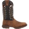 'Durango' Men's 12" Rebel Western Round Toe - Oak Bark / Midnight -Outdoor Clothing Store DDB0428 profile 1024x1024@2x