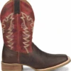 'Double H' Men's 12" Clifton Western Square Toe Roper - Buckskin / Red -Outdoor Clothing Store DH6017 500xauto Profile 1024x1024@2x