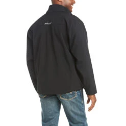 'Ariat' Men's Vernon 2.0 Softshell Jacket - Black -Outdoor Clothing Store F18 MNS WEST 10023329 back 1024x1024@2x