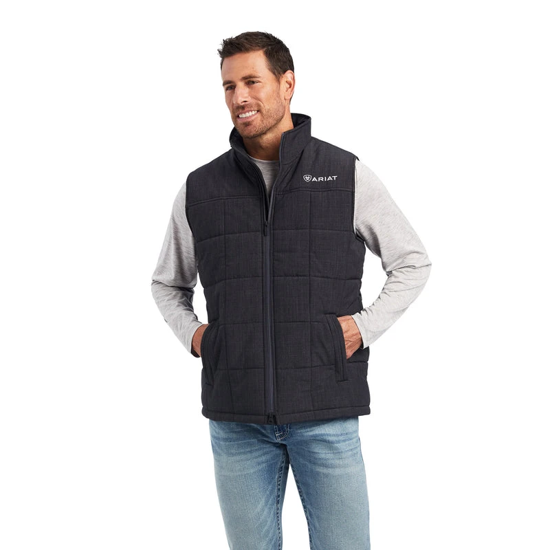 'Ariat' Men's Crius Insulated Vest - Phantom 3 'Ariat' Men's Crius Insulated Vest - Phantom