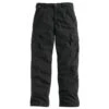 'Carhartt' Men's Flame Resistant Canvas Cargo Pant - Black -Outdoor Clothing Store FRB240 BLK Front S19 1 1024x1024@2x
