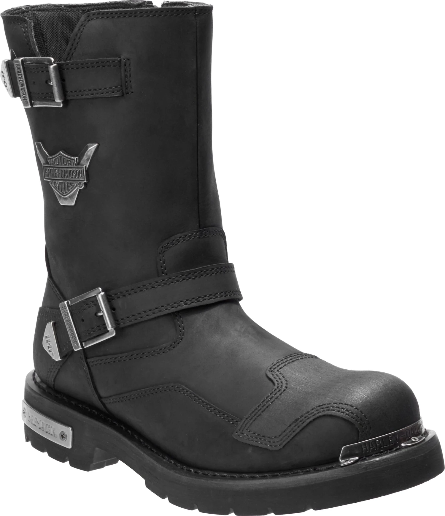 'Harley Davidson' Men's Stroman Boot - Black 4 'Harley Davidson' Men's Stroman Boot - Black - Image 2