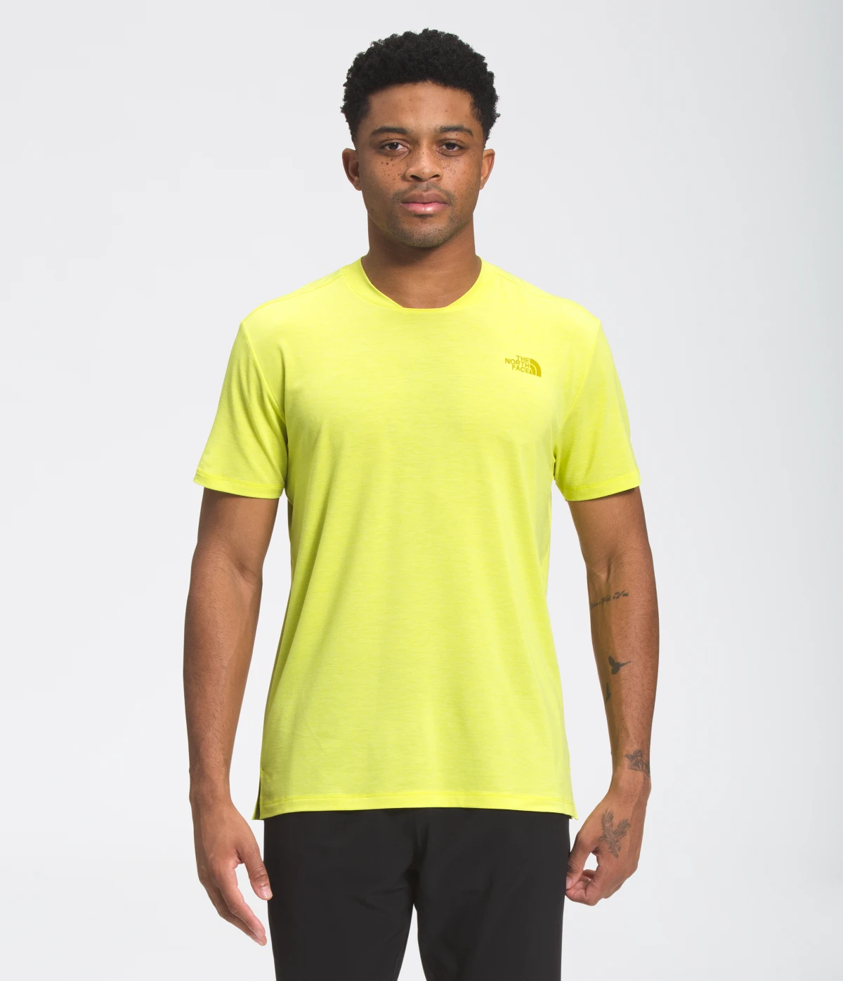 'The North Face' Men's Wander T-Shirt - Sulphur Spring Green Heather