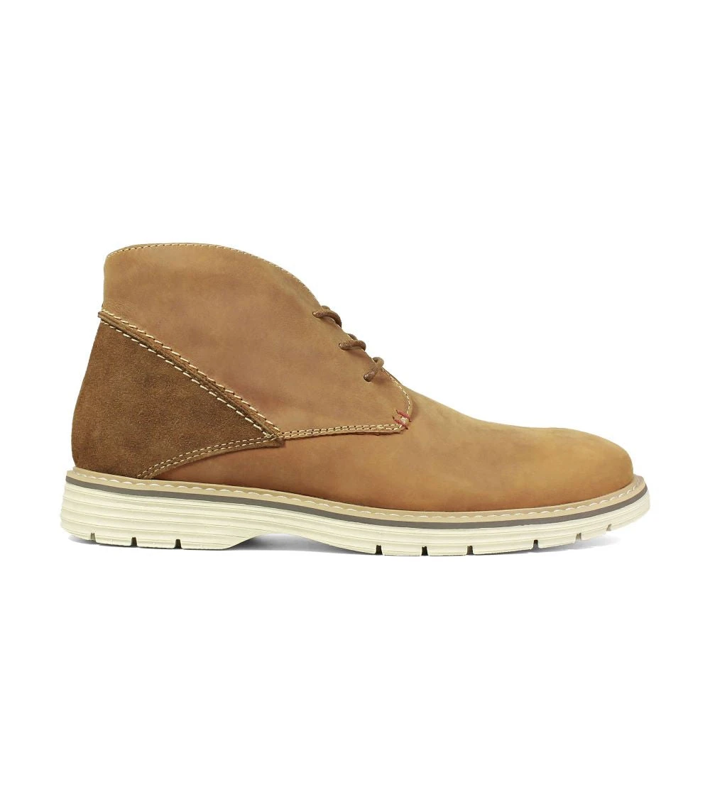 'Nunn Bush' Men's Littleton Plain Toe Chukka Boot - Tan Leather 3 'Nunn Bush' Men's Littleton Plain Toe Chukka Boot - Tan Leather