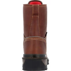'Rocky' Men's 9" Ram Horn Logger EH WP Comp Toe - Brown -Outdoor Clothing Store RKK0397 back 1024x1024@2x