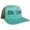 'Dale Brisby' Men's Ol' Son Skull Pro Rodeo Cap - Teal -Outdoor Clothing Store olsonlightgreen 590x 59da7daf 6a40 4454 945e 79f49a8e9ad1 1024x1024@2x