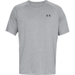 'Under Armour' Men's Tech 2.0 Tee - Steel Heather -Outdoor Clothing Store s7.PS1326413 036 HF 1024x1024@2x