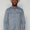 'Kimes Ranch' Men's Tucson Herringbone Long Sleeve Button Down - Indigo -Outdoor Clothing Store tucson hb indigo top mens 1 540x 5b9e3129 c514 45cb b5b4 ba115457cb35 1024x1024@2x